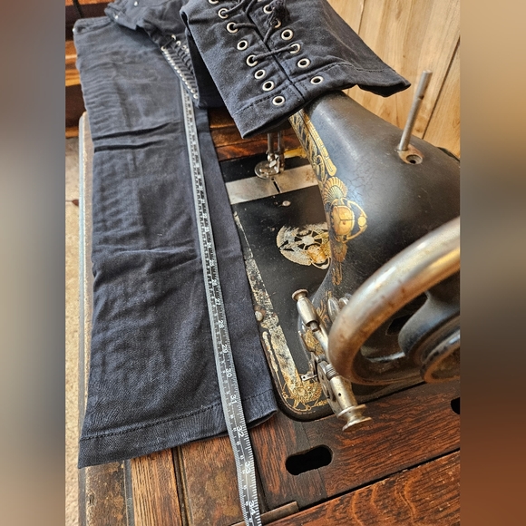 Lace Up Side Seam Pants - Picture 6 of 16